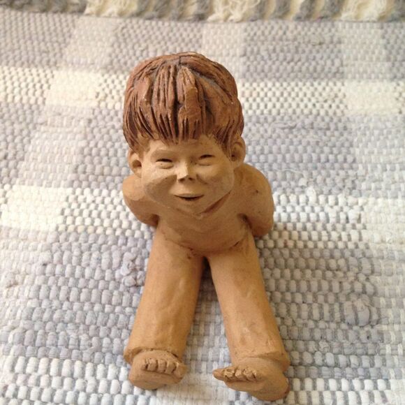 Vintage 60's-70's Era Lee Bortin Originals Clay Figurine Collectible - Picture 2 of 11